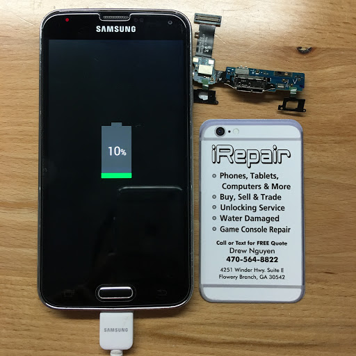 Electronics Repair Shop «iRepair - Cell Phone Repair», reviews and photos, 4251 Winder Hwy e, Flowery Branch, GA 30542, USA