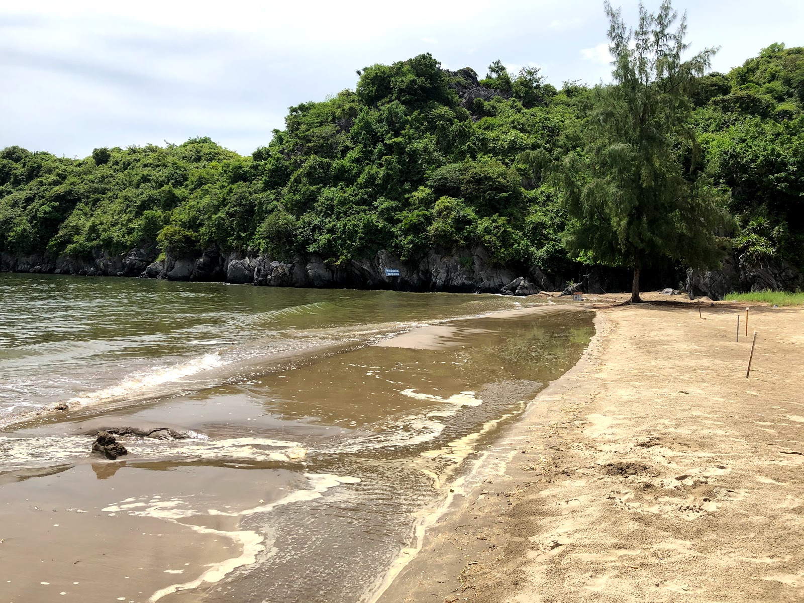 Foto von Tung thu beach mit sehr sauber Sauberkeitsgrad