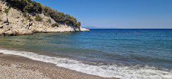 Foto di Myrokhorafo Beach con una costa dritta