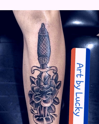 Explore carnage tattoo ideas, creative tattoo ideas in Garden Grove, available at Saints & Sinners Tattoo