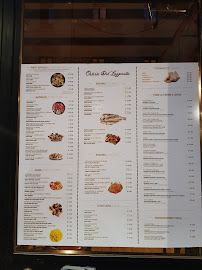 Osteria Del Lazzaretto à Milan carte