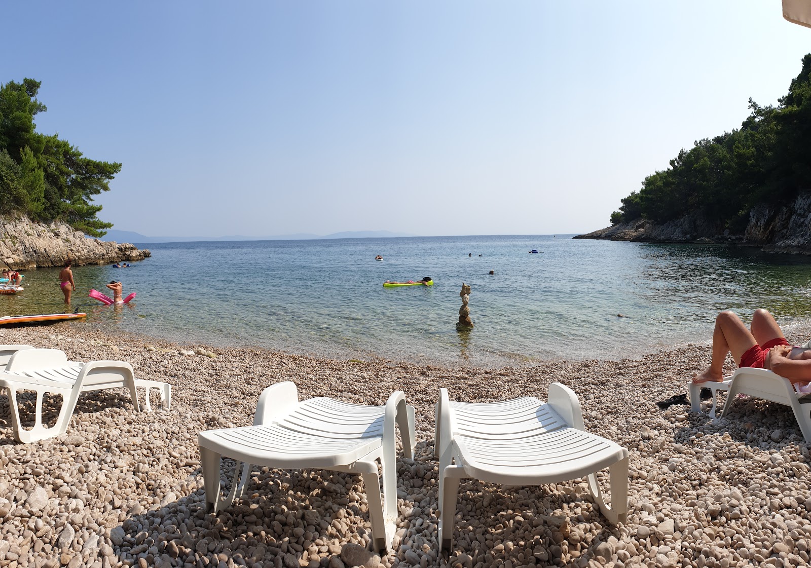 Zdjęcie Prizinja beach z poziomem czystości niski