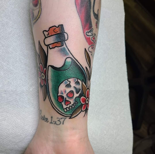 Explore dabi tattoo ideas, creative tattoo ideas in Johnstown, available at Lemon Bomb Tattoo Co.