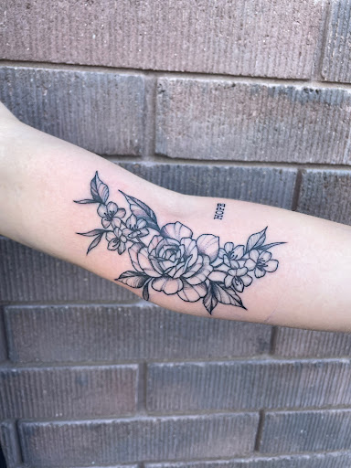 Explore c.r.p.s tattoo ideas for father and daughter, creative tattoo ideas in Peoria, available at Modern Ink Tattoo