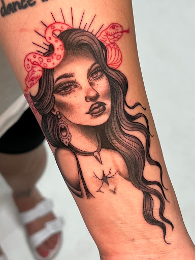 Explore fallout tattoo ideas, creative tattoo ideas in Fort Wayne, available at Attraction Tattoos