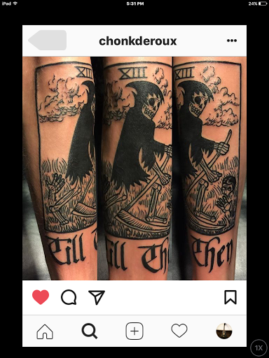 Explore traditional mexican tattoo ideas, creative tattoo ideas in Saint Augustine, available at Ms. Deborahs Fountain of Youth Tattoo & Body Piercing