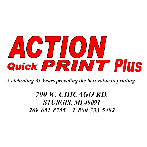 Print Shop «Action Quick Print Plus», reviews and photos, 700 W Chicago Rd # A, Sturgis, MI 49091, USA