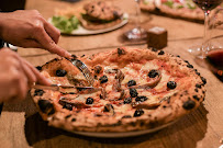 Pizza du Restaurant Café des Anciens | Pizzeria - Trattoria à Bastia - n°1