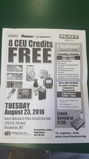 Electrical Supply Store «Platt Electric Supply», reviews and photos, 262 Pronghorn Trail C, Bozeman, MT 59718, USA