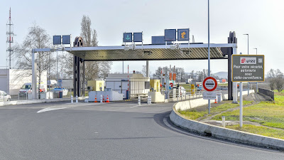 Péage de Gerzat-Ville - A7 - Sortie N°14 à Gerzat