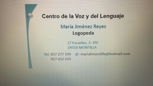 CENTRO DE LA VOZ Y DEL LENGUAJE -MARÍA JIMÉNEZ REYES-