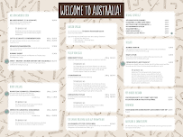 Menu du Uluru Restaurant & Bar à Plauen