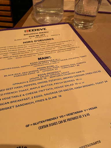 American Restaurant «The Beehive», reviews and photos, 541 Tremont St, Boston, MA 02116, USA