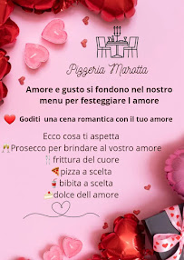 Menu du Pizzeria Marotta à Brusciano
