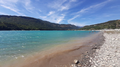 Plage de Savel à Mayres-Savel