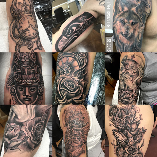 Explore tattoo ideas in french, creative tattoo ideas in Lancaster, available at DEADMANS STUDIO