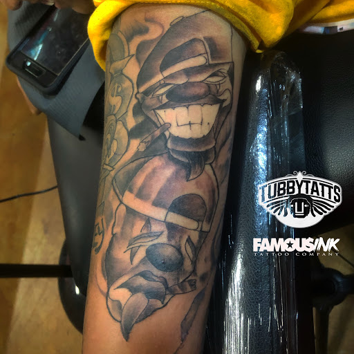 Explore tattoo ideas for son's name, creative tattoo ideas in Hammond, available at Famous Ink, Inc.