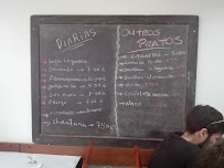 Menu / carte de Cheiro Guloso à Semide