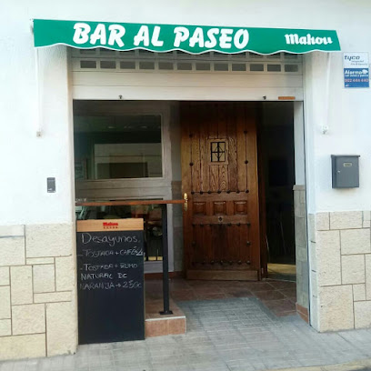 Bar Al Paseo Consuegra - C. Ricas, 18, 45700 Consuegra, Toledo, Spain