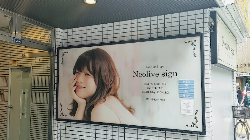 Neolive sign