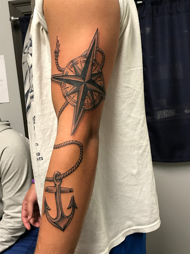 Explore arm filler tattoo ideas, creative tattoo ideas in Tewksbury, available at Lucid Arts Tattoo Studio