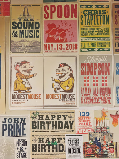 Print Shop «Hatch Show Print», reviews and photos, 224 5th Ave S, Nashville, TN 37203, USA