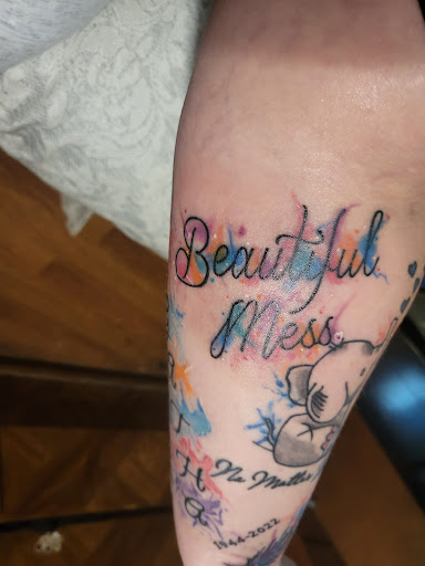 Explore sleeve tattoo cover up ideas, creative tattoo ideas in Leavenworth, available at Righteous Tattoo Studio