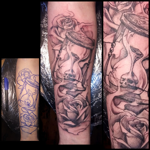 Explore tarot card tattoo ideas, creative tattoo ideas in Roanoke, available at RailYard INK