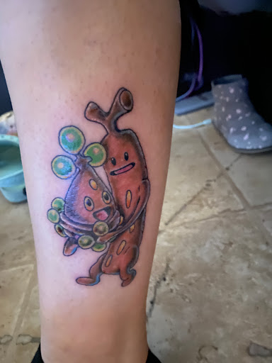 Explore cupcake tattoo ideas, creative tattoo ideas in Midland, available at The Company Ink