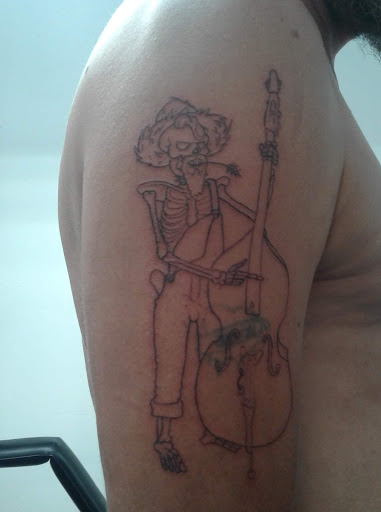 Explore police officer tattoo ideas, creative tattoo ideas in Salem, available at Outwest Tattoo and body piercing ,30 years of tattooing,only life time guarantee