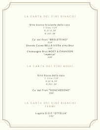 Carte du Ristorante e Pizzeria da Lapi à Brescia