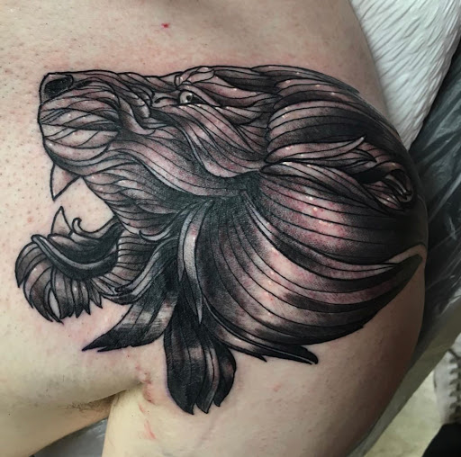 Explore polynesian sleeve tattoo ideas, creative tattoo ideas in Katy, available at Artistic Impressions Tattoo Studio