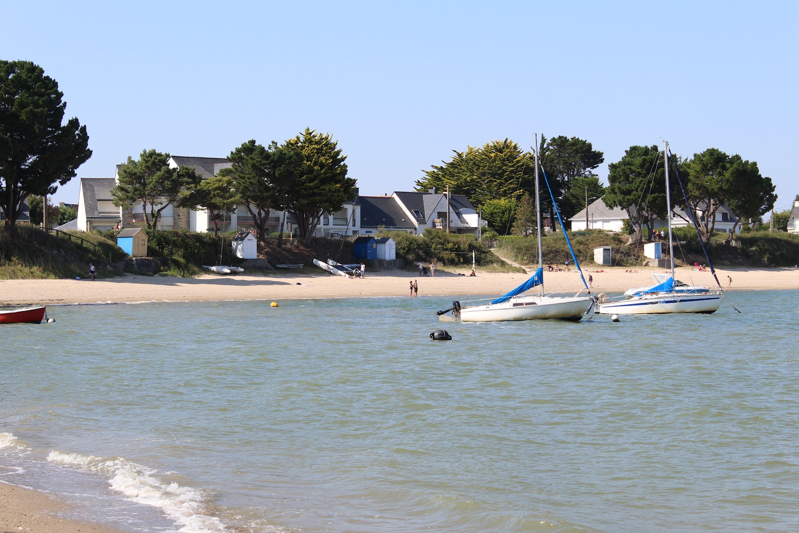 Foto af Petite Plage De Kervoyal vildt område