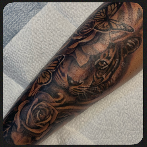 Explore face tattoo ideas woman, creative tattoo ideas in Augusta, available at Mr. Tattoo