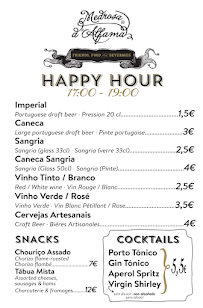 Carte du Medrosa d'Alfama à Lisbon