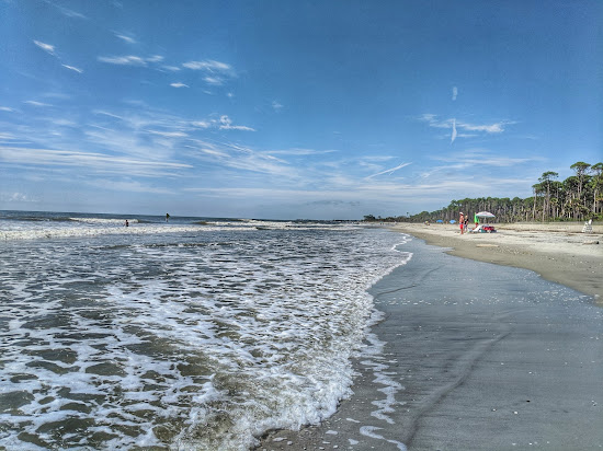 Hunting Island beach