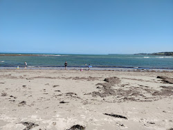Foto van Shoreham Beach met recht en lang