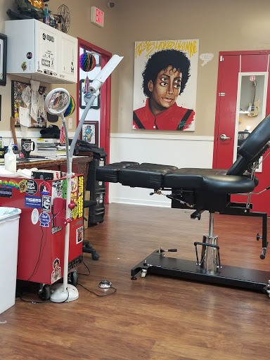 Explore dead rose tattoo ideas, creative tattoo ideas in Richmond, available at Lucky 13 Tattooing & Piercing