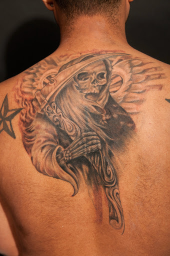 Explore tattoo ideas for rest in peace, creative tattoo ideas in Reno, available at Stingray Tattoo supplies