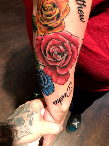 Explore emerald tattoo ideas, creative tattoo ideas in Las Vegas, available at Las Vegas Tattoo Collective, LLC