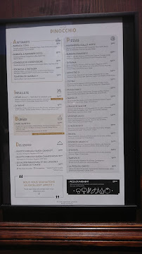 Restaurant Pinocchio à Avignon - menu / carte