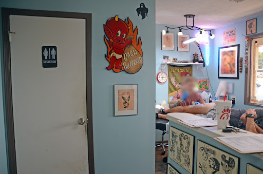 Explore designer tattoo ideas, creative tattoo ideas in Calhoun, available at A Sailors Grave Tattoo Parlor