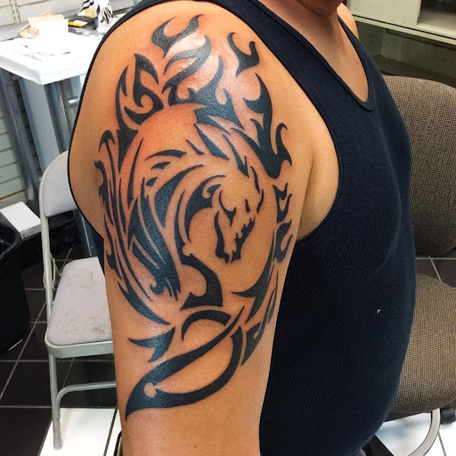 Explore crown of thorns tattoo ideas, creative tattoo ideas in San Antonio, available at Pleasant Dreams Co Tattoo Studio llc