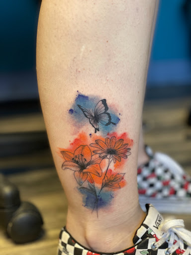 Explore greek tattoo ideas, creative tattoo ideas in Goose Creek, available at Red Kirin Tattoo