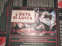 L'Oste di Lucca à Lucca carte