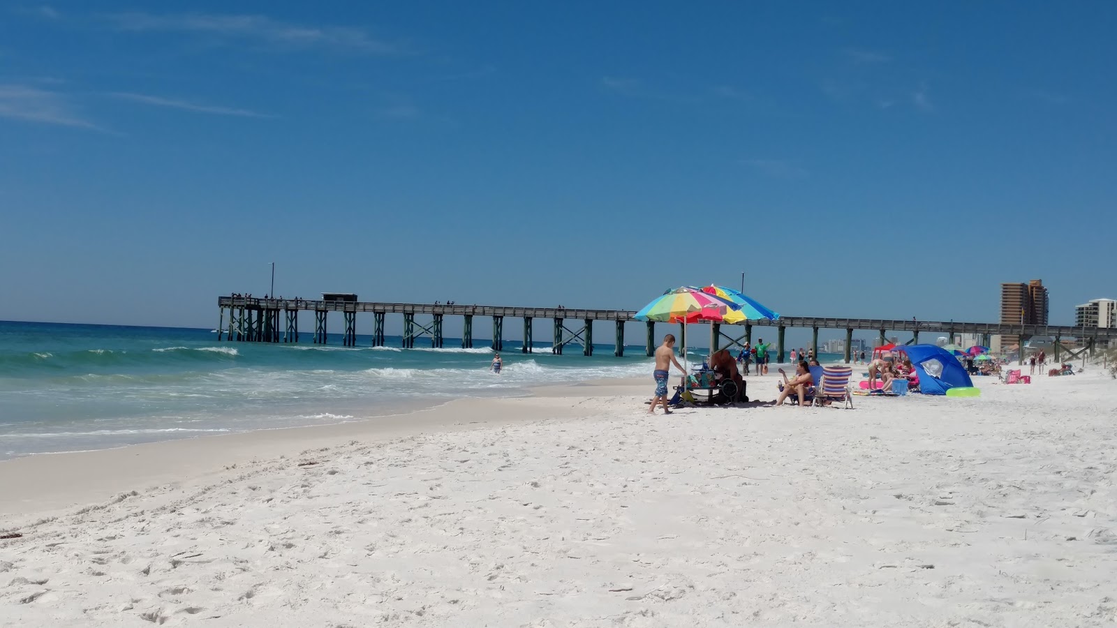 St. Andrew State Park Pier Beach photo #7