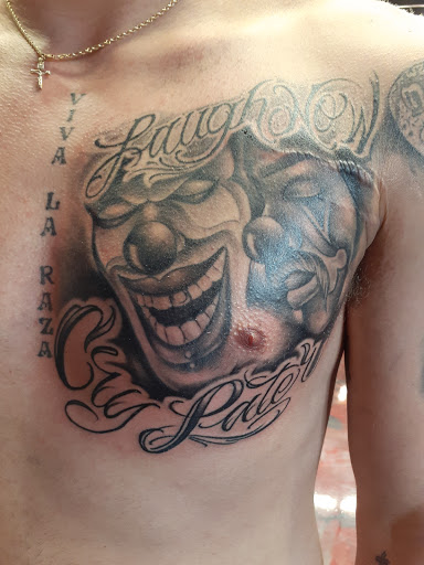 Explore father tattoo ideas for son, creative tattoo ideas in Kansas City, available at La plaza tattoo and art gallery