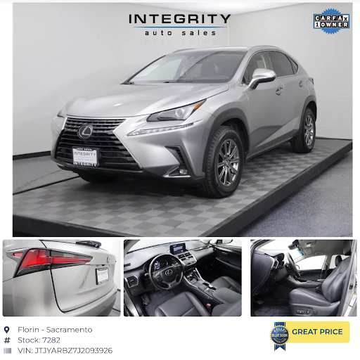 Used Car Dealer «Integrity Auto Sales, Inc», reviews and photos, 3655 Florin Rd, Sacramento, CA 95823, USA