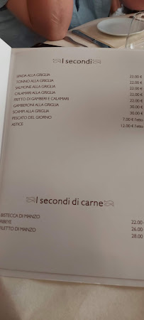 Carte du FUMIA Ristorante à Santa Croce Camerina