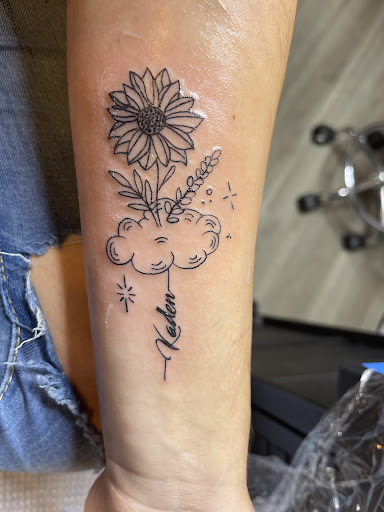Explore star ideas for tattoos, creative tattoo ideas in Savannah, available at REALISTIC TATTOOS BY FRANKIE LAMBOUGH